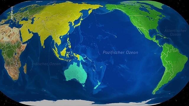 Pacific Ocean - At the center of interests