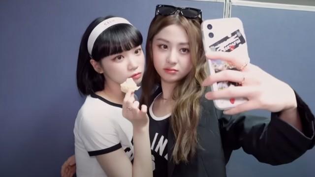 Behind the Scenes of Purinz's Pimplexa | Chaewon & Yunjin (a.k.a. Purinz) in the Waiting Room for Two