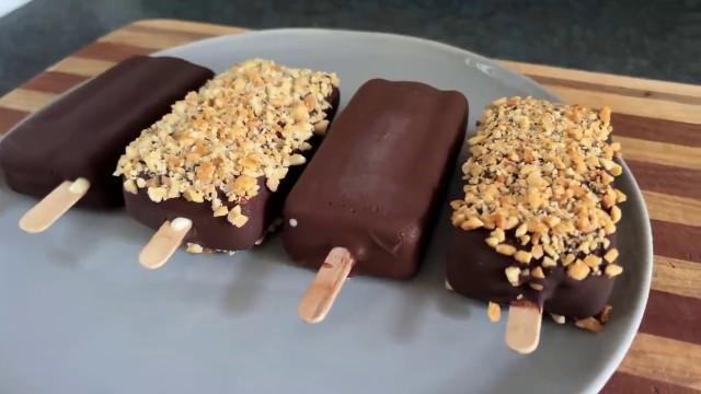 Chocolate Ice Cream Bars