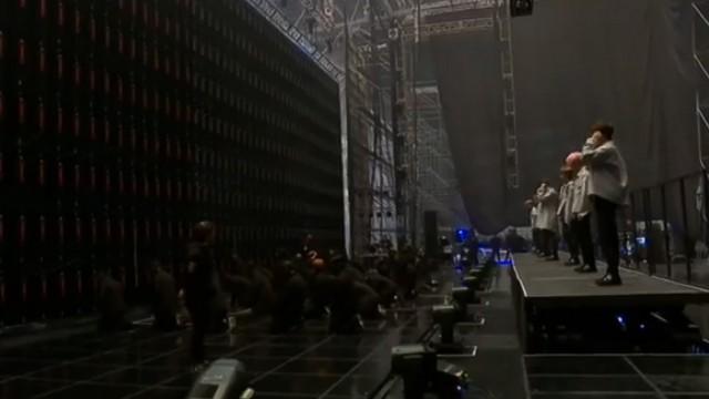 Concert D-day making film