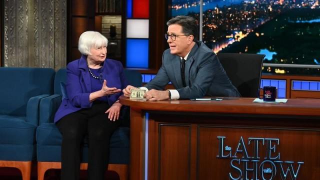 Janet Yellen, Rob Delaney