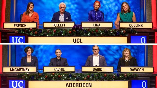 Christmas 2022: UCL v University of Aberdeen