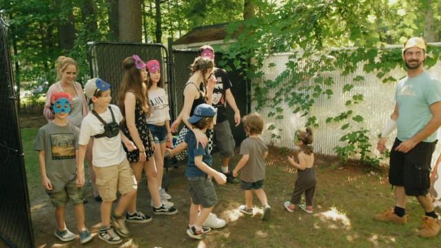 Des vacances à la maison