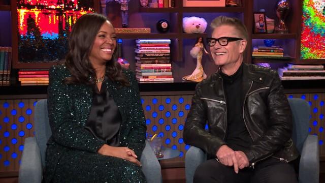 Aisha Tyler & Harry Hamlin