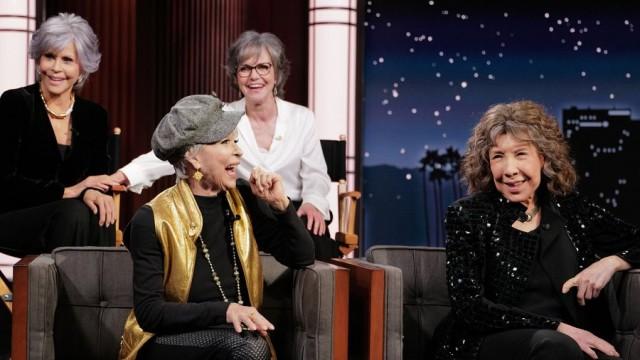 Lily Tomlin, Jane Fonda, Rita Moreno, Sally Field, Jacob Latimore