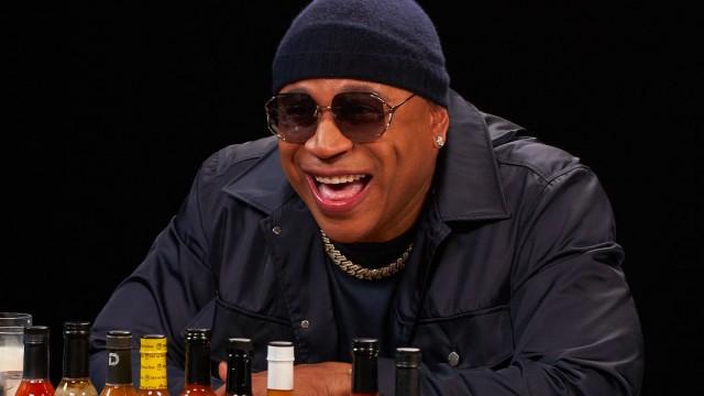 LL COOL J Needs Some Milk While Eating Spicy Wings