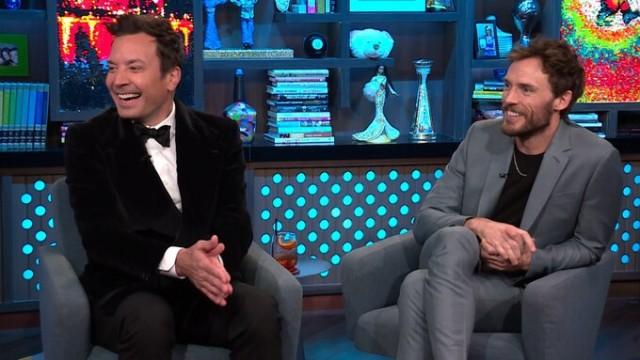 Jimmy Fallon & Sam Claflin