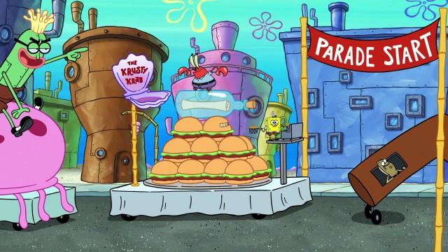 SpongeBob on Parade