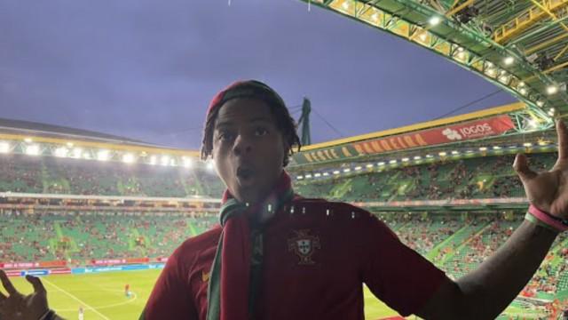 irl stream at Portugal Game Meeting Ronaldo