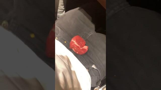 Chef Grabs Another Man's Meat