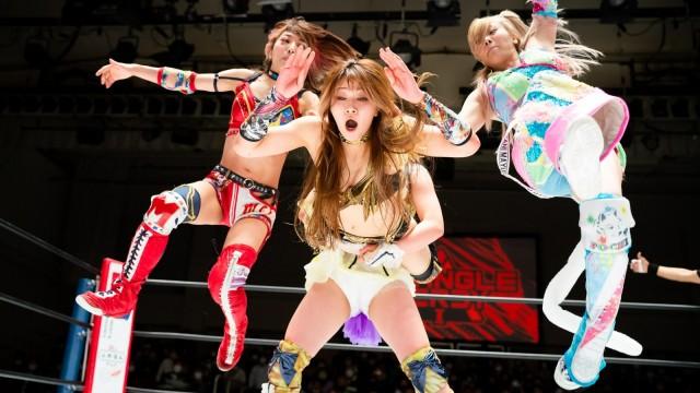 Stardom Triangle Derby I in Korakuen Hall