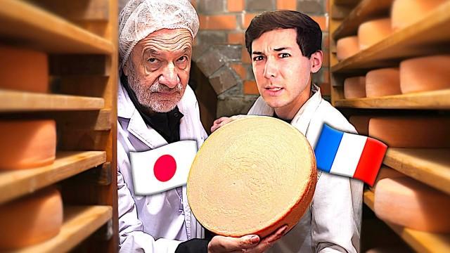 J'emmène un vrai fromager juger les fromages au Japon ???????? (feat @luisieraffineur )