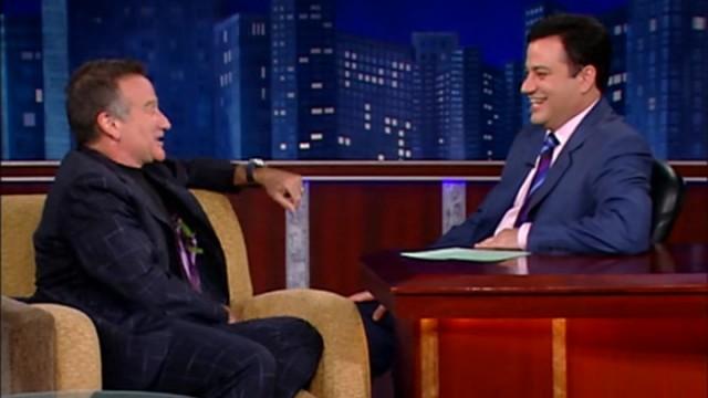 ‘Jimmy Kimmel Live!’: Robin Williams, Rod Stewart