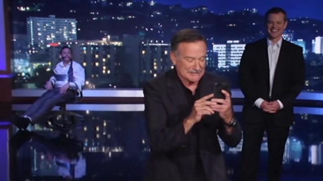 ‘Jimmy Kimmel Live!’ — “Jimmy Kimmel Sucks!”: Robin Williams, Matt Damon