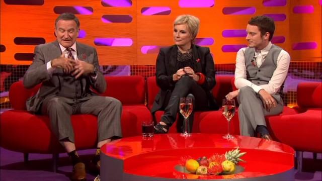 ‘The Graham Norton Show’: Robin Williams, Elijah Wood, Jennifer Saunders and JLS