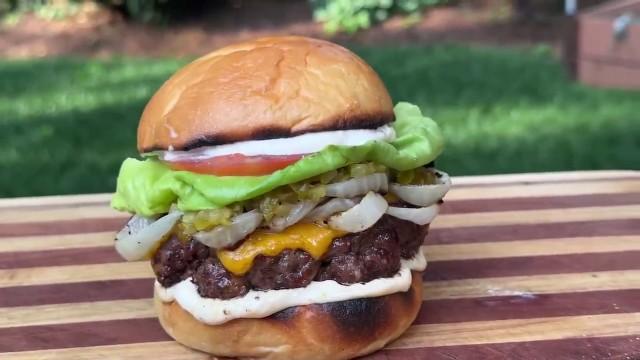 Juicy Grilled Burger