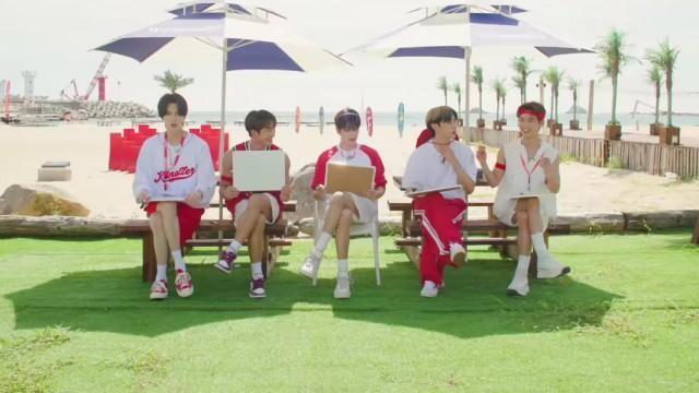 EP(18-1) #THEBOYZ| Everyone focus Lifeguard with bag of money appeared at the beach And a stealer