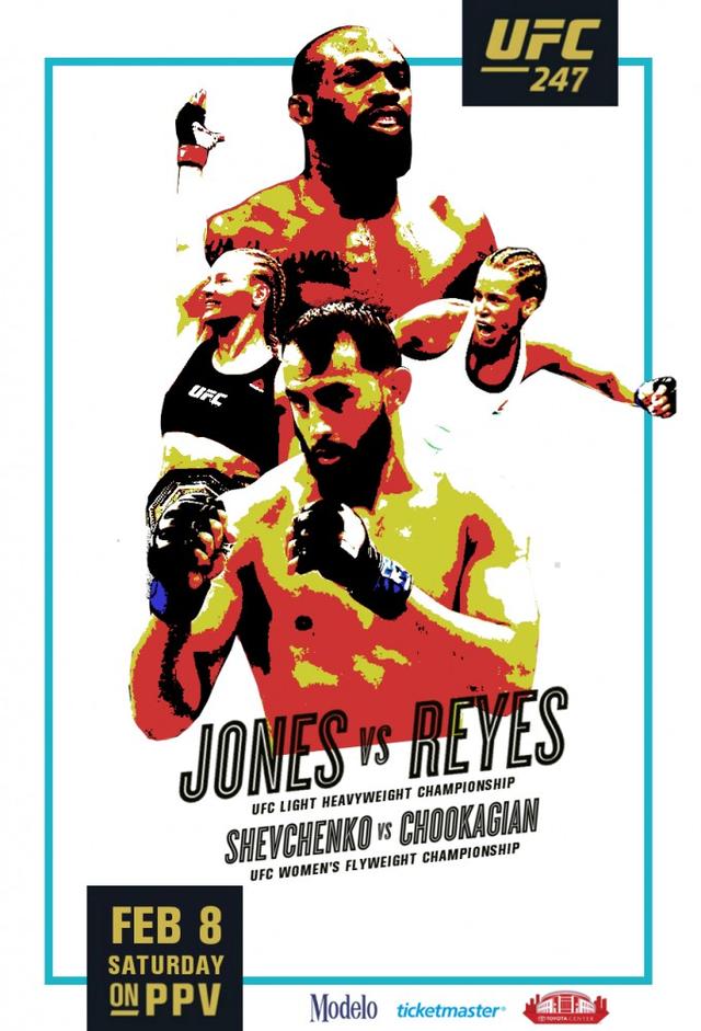 UFC 247: Jones vs Reyes