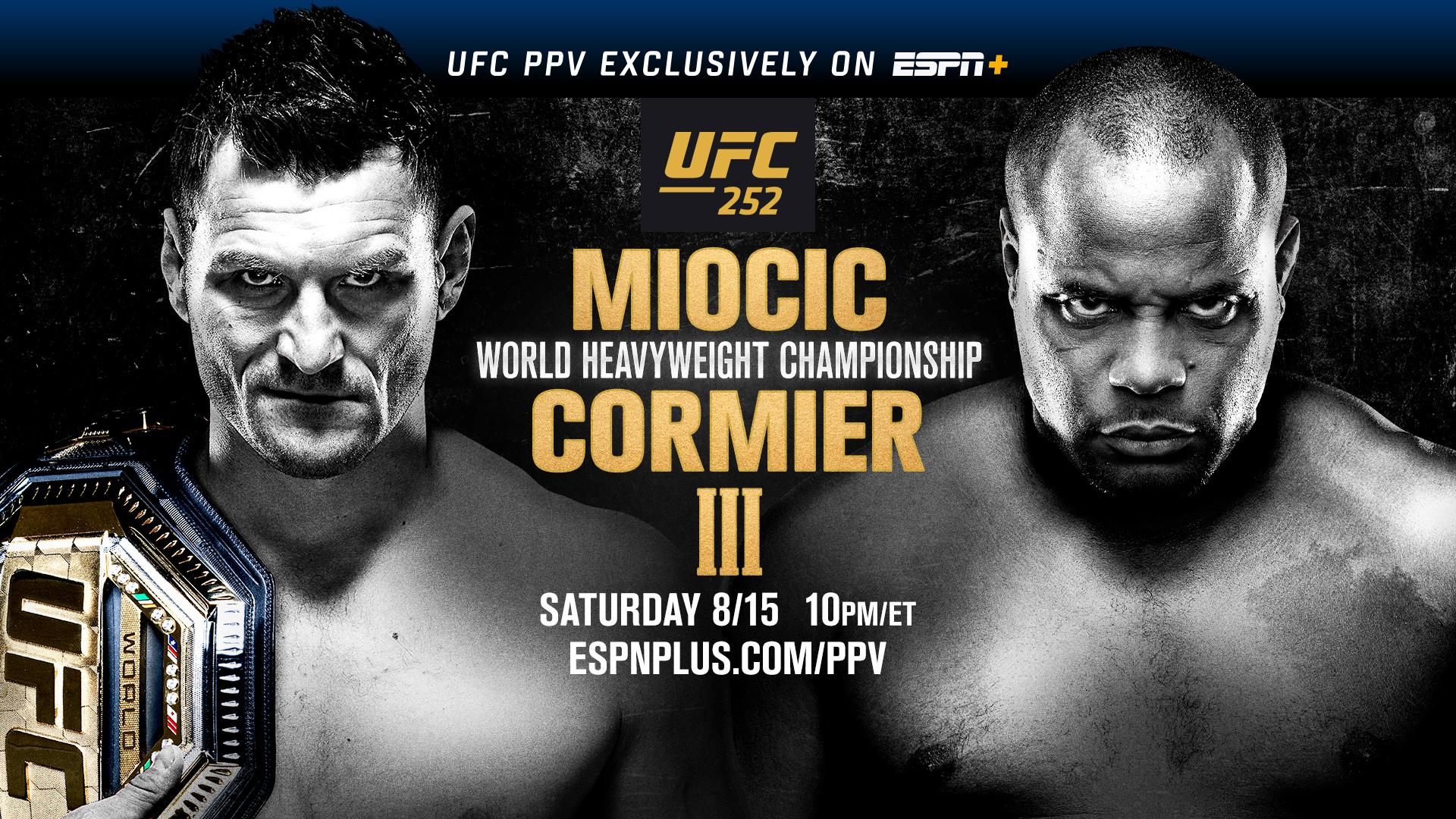 UFC 252: Miocic vs. Cormier 3