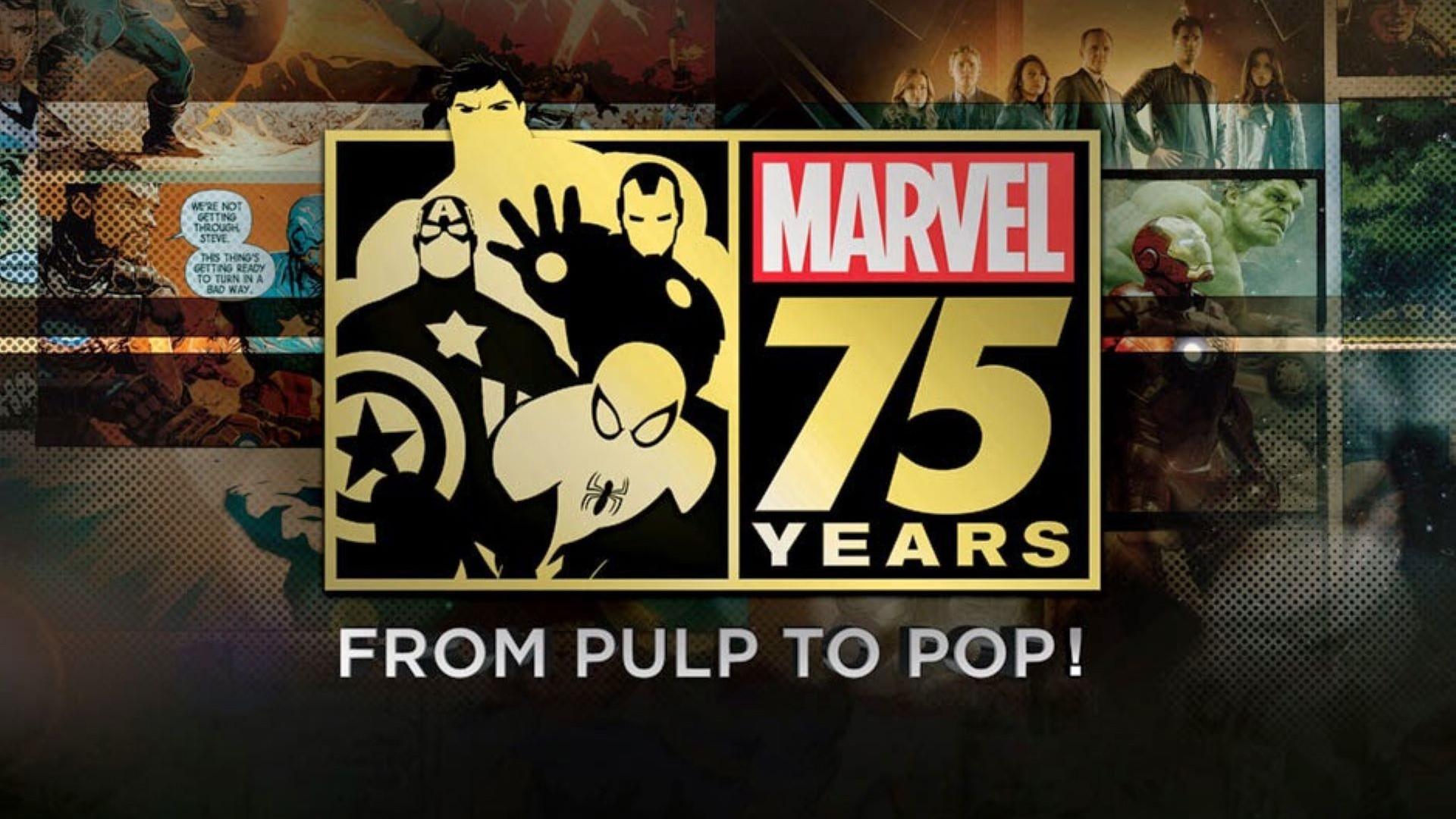 Marvel: 75 Years, From Pulp to Pop!