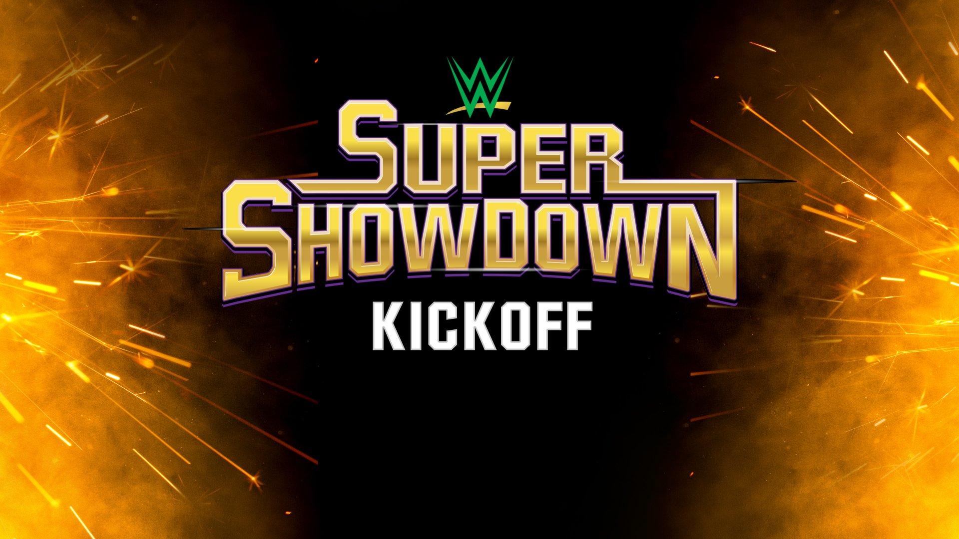 WWE Super ShowDown 2020 Kickoff