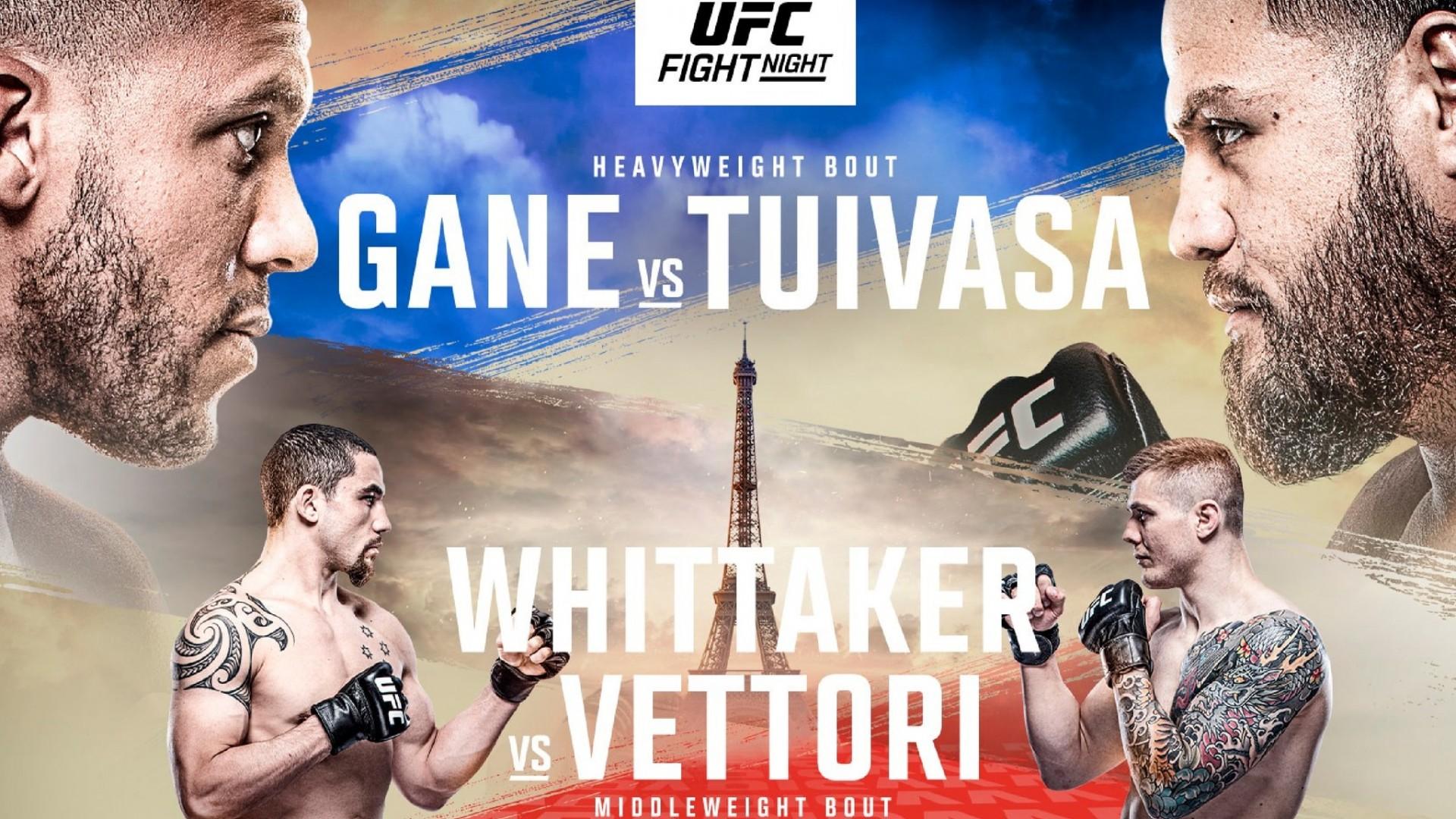 UFC Fight Night 209: Gane vs Tuivasa