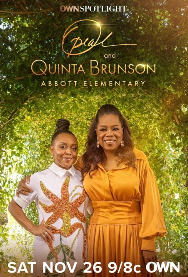 Oprah and Quinta Brunson: Abbott Elementary