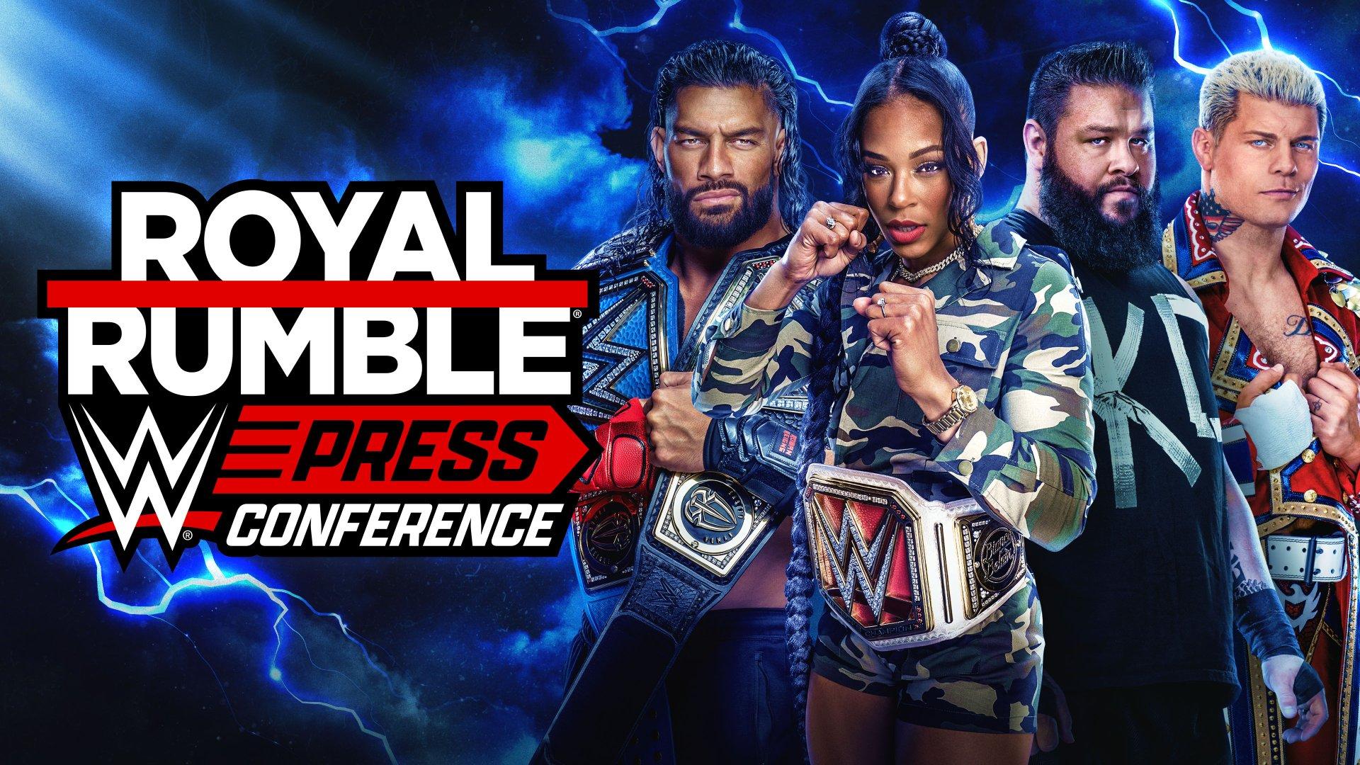 WWE Royal Rumble 2023 Press Conference