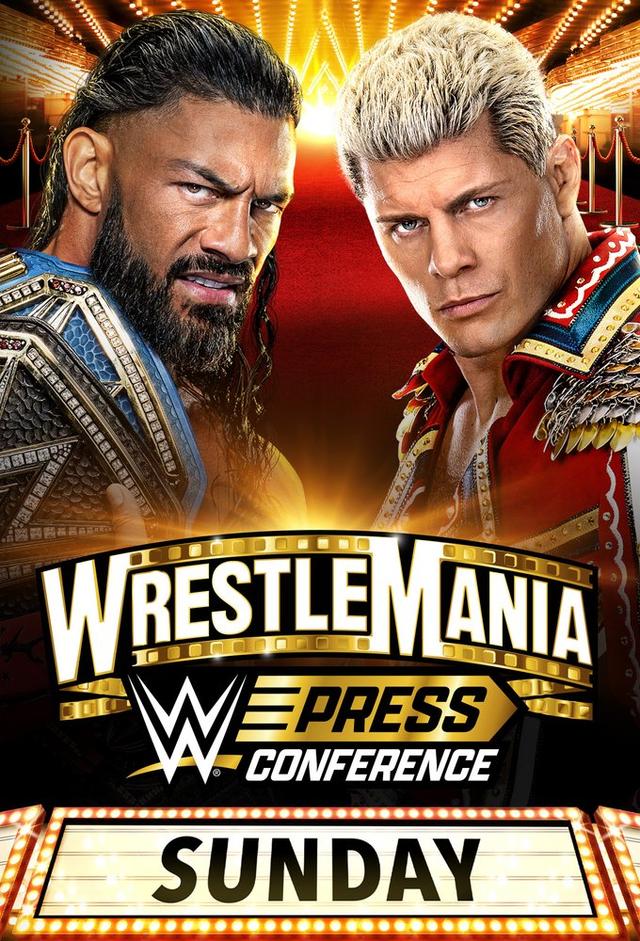 WWE WrestleMania 39 Sunday Press Conference