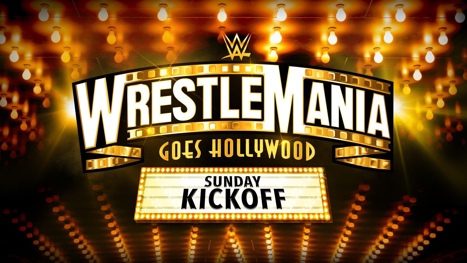 WWE WrestleMania 39 Sunday Kickoff
