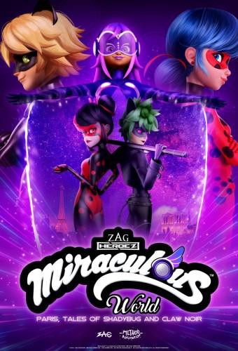 Miraculous World: Paris, Tales of Shadybug and Claw Noir