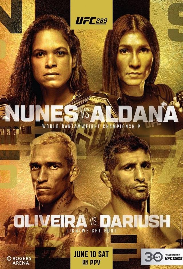 UFC 289: Nunes vs. Aldana