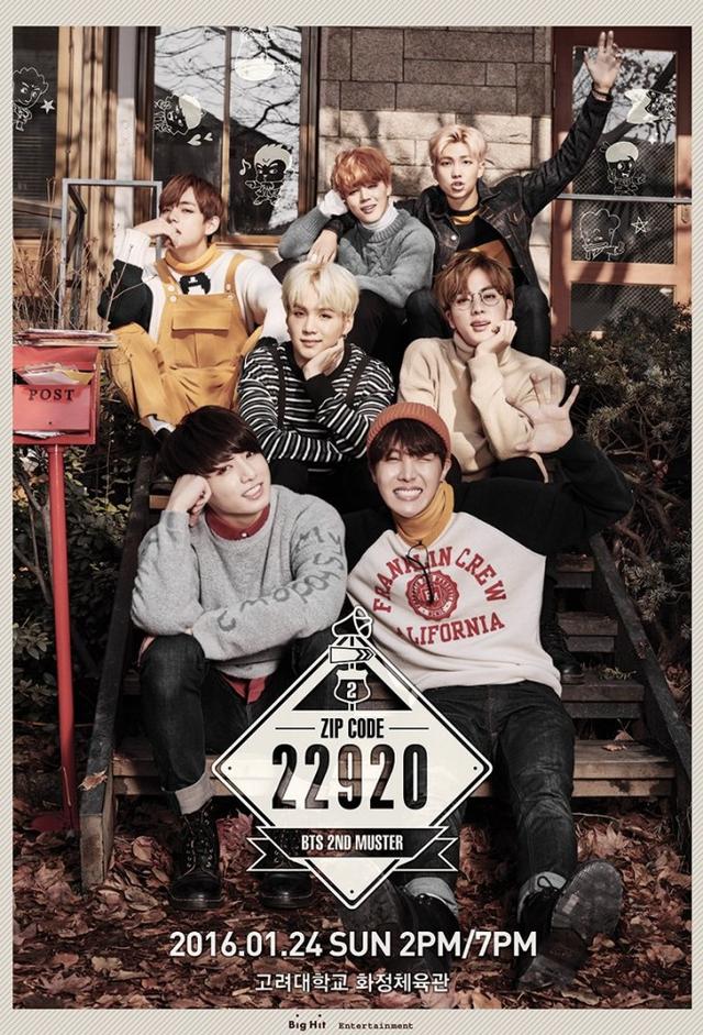 BTS 2nd Muster: ZIP CODE : 22920