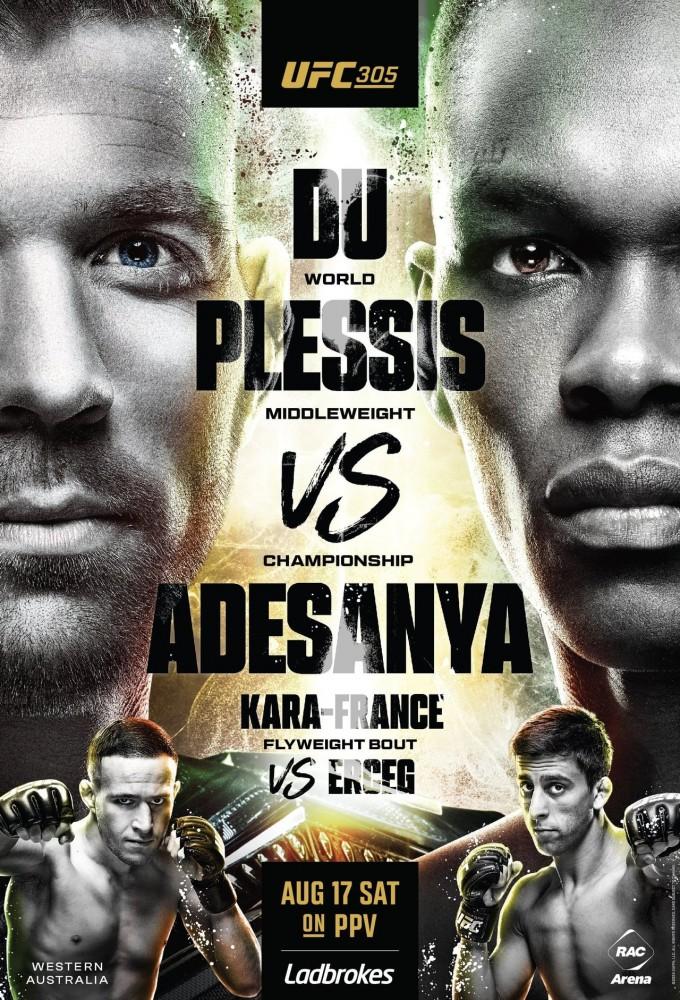 UFC 305: du Plessis vs. Adesanya