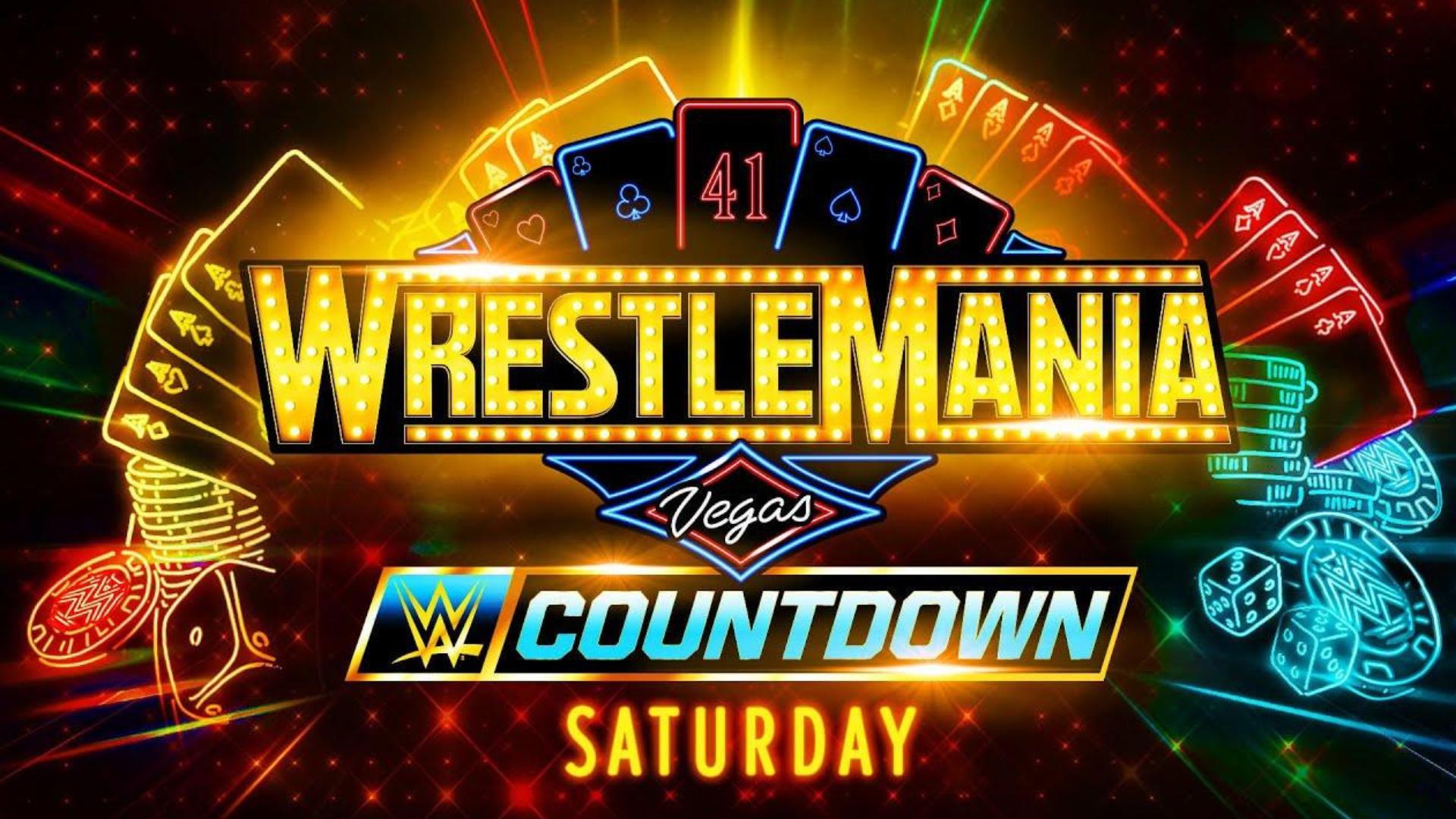 WWE Countdown to WrestleMania 41 Saturday