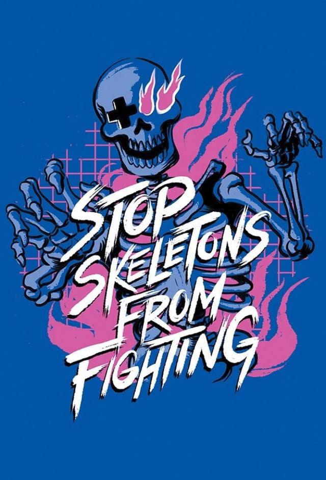 Stop Skeletons From Fighting