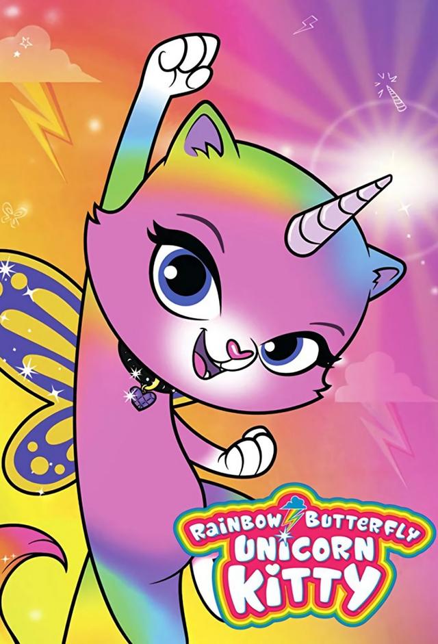 Rainbow Butterfly Unicorn Kitty