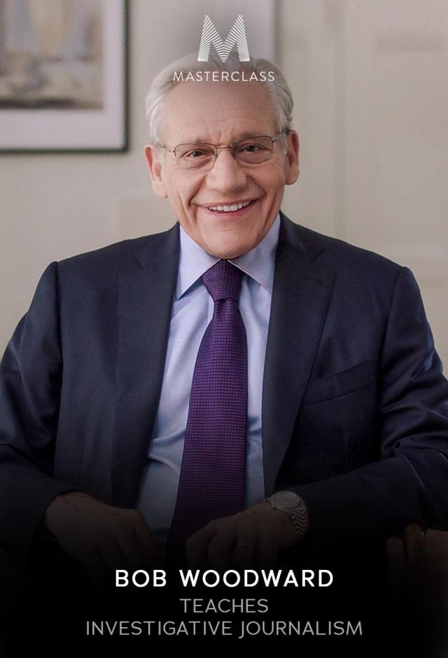 Masterclass Bob Woodward Teaches Investigative Journalism Tv Time