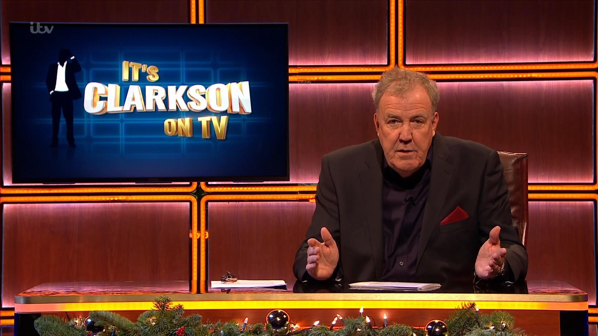 It's Clarkson on TV