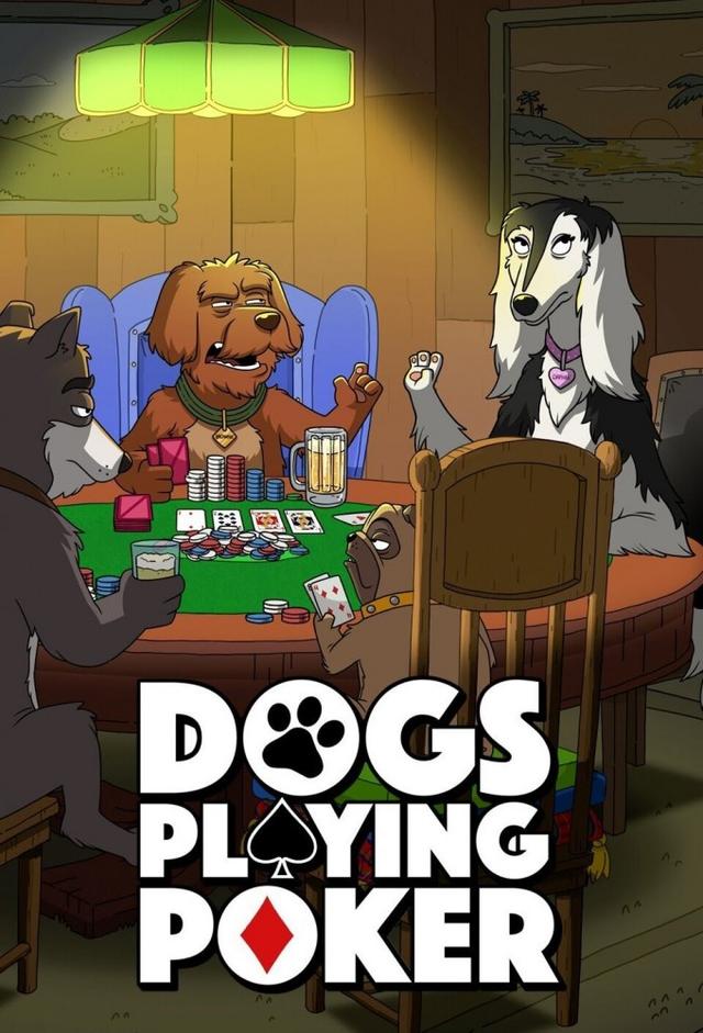 Dogs Playing Poker