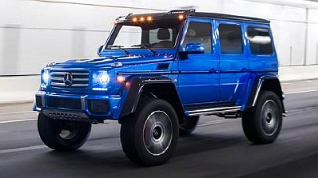 2017 Mercedes-Benz G550 4X4 squared & 2017 Hyundai Ioniq