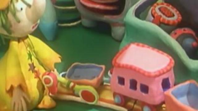 Pondorondo spielt Eisenbahn