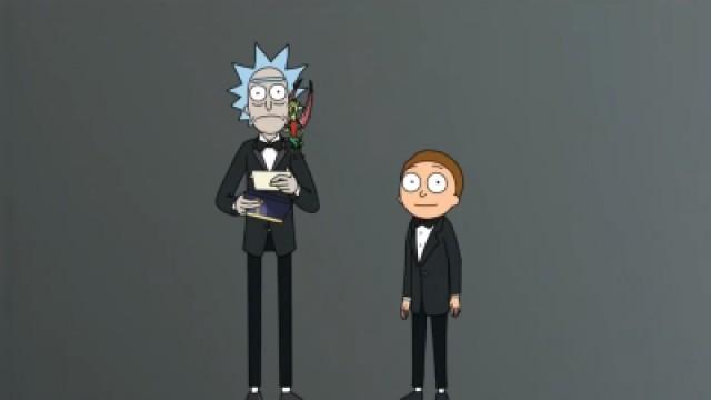 Rick and Morty Present at the Emmy Awards