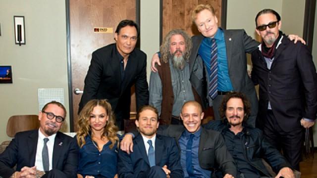 The cast of 'Sons Of Anarchy' on Conan