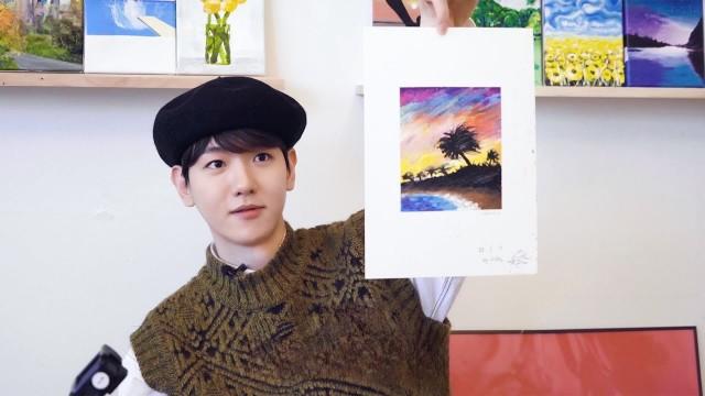 이겨내기|오일 파스텔 그림 그리기