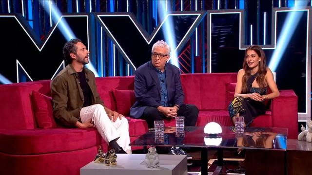 Hiba Abouk, Paco León y Leo Harlem