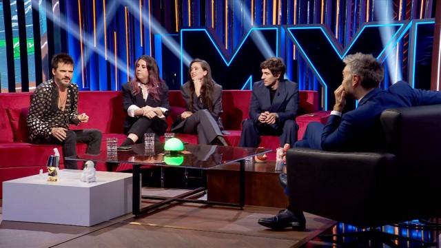 Carolina Iglesias y Victoria Martín, Coque Malla y Quim Gutiérrez