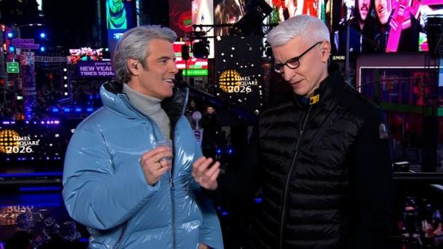 New Year's Eve Live 2026 with Anderson Cooper and Andy Cohen