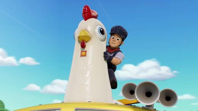 Pups Save the Chicken Conductor!