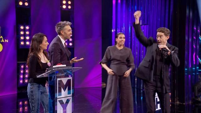 Adrián Lastra, María Escoté y Ana Brito